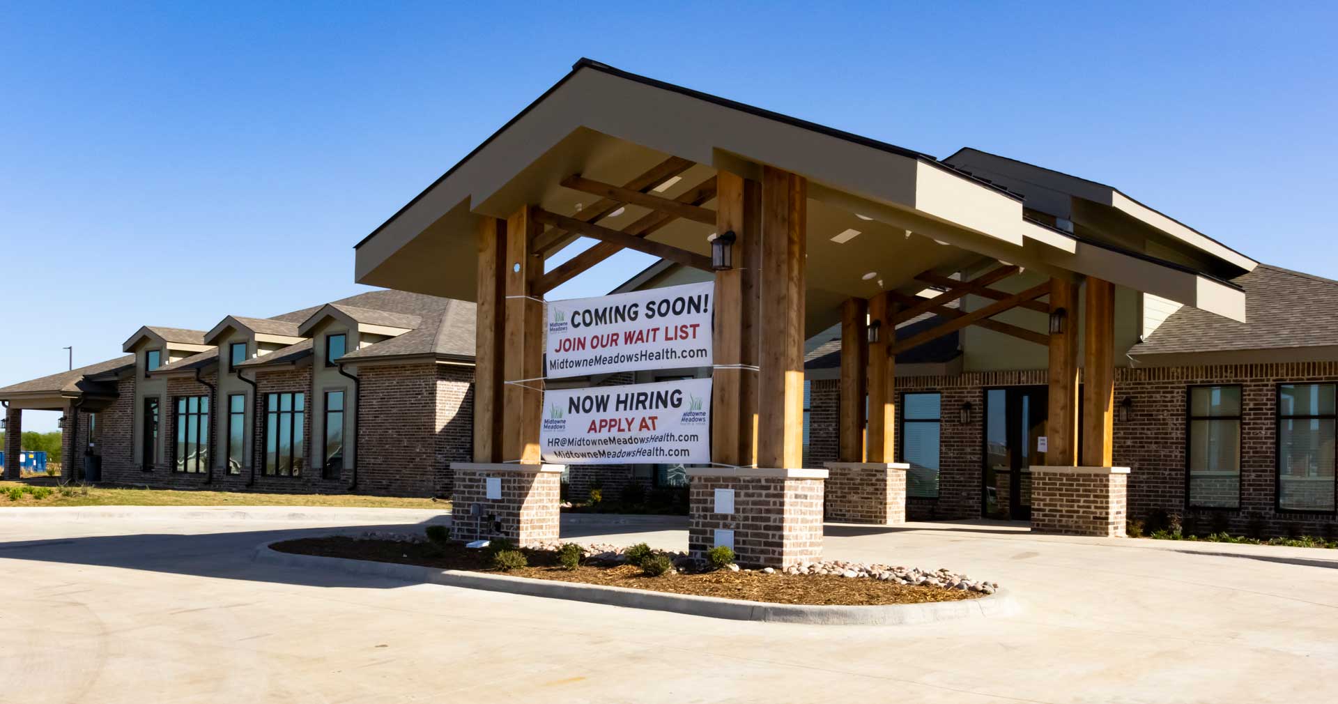 487A5781-front-elevation_1-1-x-1.9-WEB The Best Skilled Nursing and Rehab facility in Midlothian Tx, Midtowne Meadows Health and Rehab